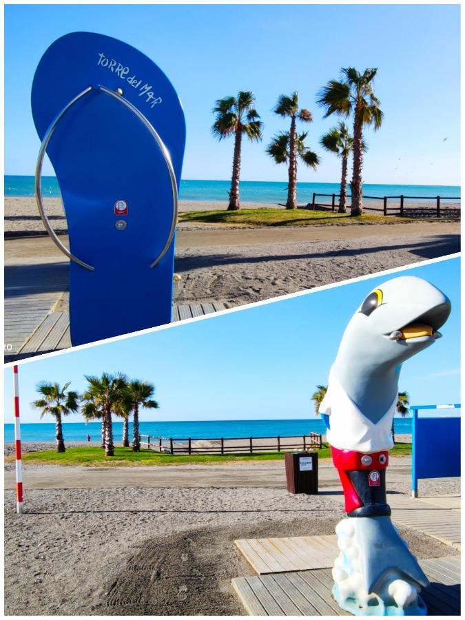 Loft Duplex Varela Beach - Alojamientos La Torre Torre Del Mar Exteriör bild